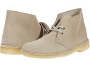 (取寄) クラークス ブーツ メンズ デザート ブーツ スエード Clarks men Desert Boot Sand Suede 1