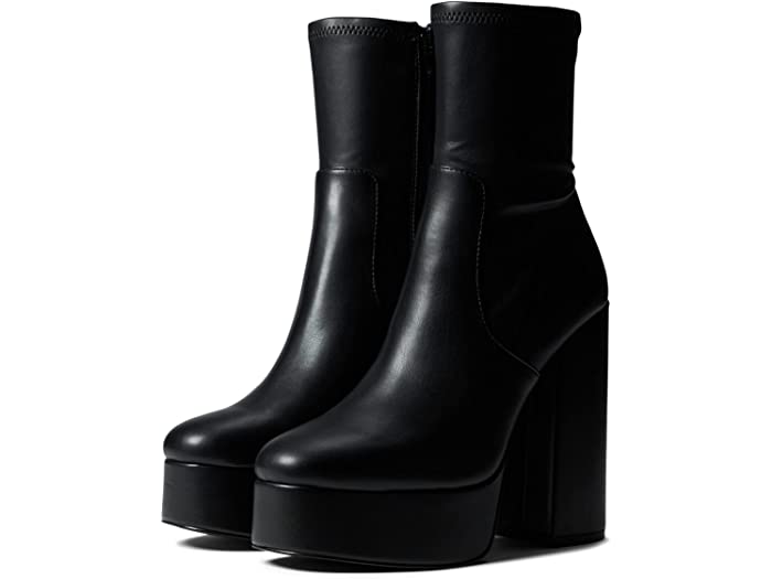 (取寄) スティーブマデン レディース フープラ ブーティ Steve Madden women Steve Madden Hoopla Booties Black