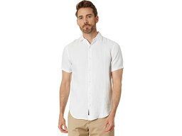 (取寄) スーパードライ メンズ ストゥーディオズ カジュアル リネン ショート スリーブ シャツ Superdry men Superdry Studios Casual Linen Short Sleeve Shirt Optic