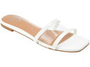 () Wl RNV fB[X ~ XCh Journee Collection women Journee Collection Ramira Slide White