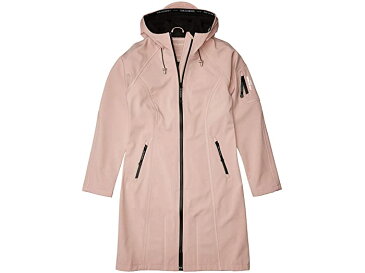 (取寄) イルセ ヤコブセン レディース ソフト シェル 3/4 ロング ファンクショナル レイン コート Ilse Jacobsen women Soft Shell 3/4 Long Functional Rain Coat Adobe Rose