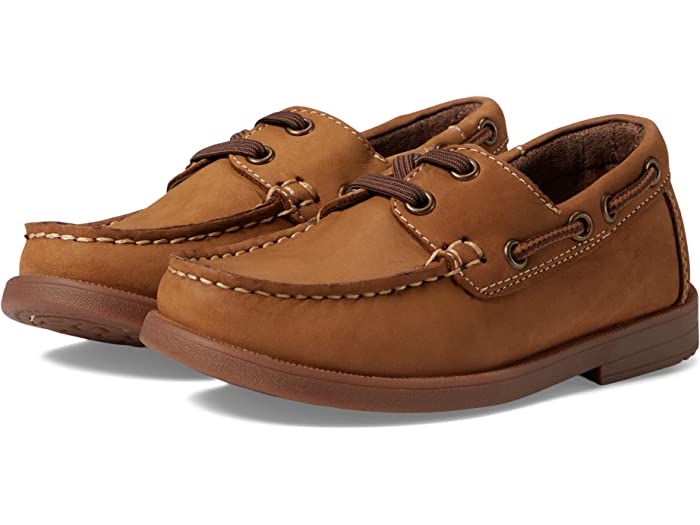 () ե㥤 å ܡ å JR å ȥ ܡ 塼 (ȥɥ顼/ȥ å/ӥå å) Florsheim Kids boys Florsheim Kids Croquet Jr Moc Toe Boat Shoe (Toddler/Little Kid/Big Kid) Tan