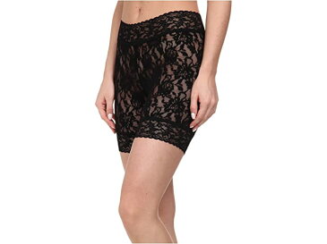 (取寄) ハンキー パンキー レディース シグニチャー レース バイカー ショーツ Hanky Panky women Signature Lace Biker Shorts Black