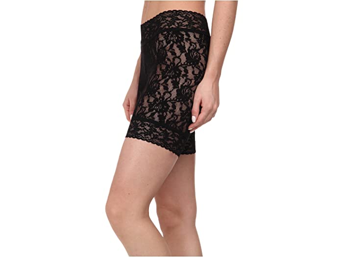 (取寄) ハンキー パンキー レディース シグニチャー レース バイカー ショーツ Hanky Panky women Signature Lace Biker Shorts Black