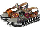 (取寄) ラルティストバイスプリングステップ レディース ラガ L'Artiste by Spring Step women Laga Navy Multi