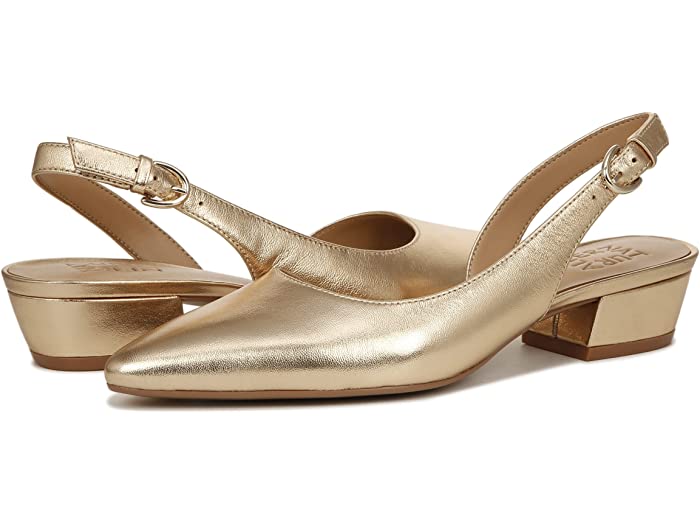 () ʥ饤 ǥ Х󥯥 Naturalizer women Banks Dark Gold Lizard Leat...