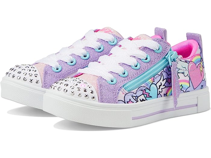 () å㡼 ˡ å 륺 ȥ󥯥 ѡ - ե饤 ϡ (ȥ å) SKECHERS KIDS girls SKECHERS KIDS Twinkle Sparks - Flying Hearts 314805L (Little Kid) Lavender/Multi