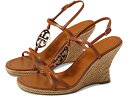 (取寄) トリーバーチ レディース カプリ ミラー エスパドリーユ ウェッジ 85 ウム Tory Burch women Tory Burch Capri Miller Espadrille Wedge 85 mm Caramel Corn/Wheat