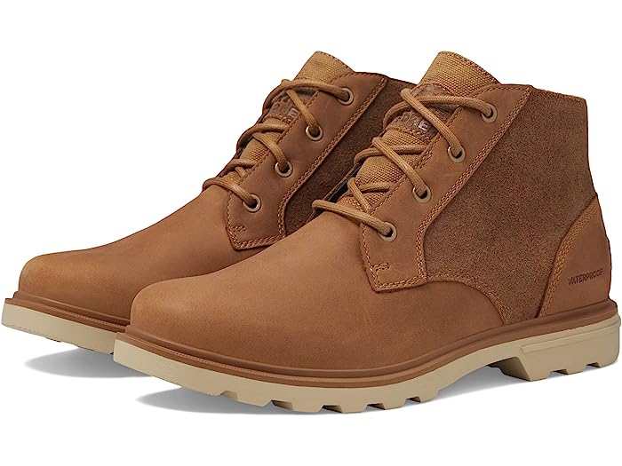 () \ Y J[\ `bJ Wp SOREL men SOREL Carson Chukka WP Elk/Oatmeal