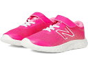 (取寄) ニューバランス キッズ スニーカー ジュニア 子供 靴 ガールズ 520v8 バンジー レース New Balance Kids 520v8 Bungee Lace (Infant/Toddler) Hi-Pink/White