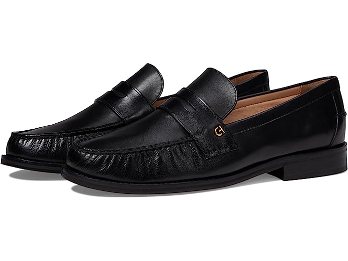 (取寄) コールハーン レディース ラックス ピンチ ペニー ローファー Cole Haan women Cole Haan Lux Pinch Penny Loafer Black Leather