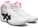 (取寄) アシックス メンズ マットフレックス 7 レスリングシューズ ホワイト ASICS Matflex 7 Wrestling Shoe ウェイトトレーニング ボクシング 大きいサイズ 送料無料 White/Diva Pink