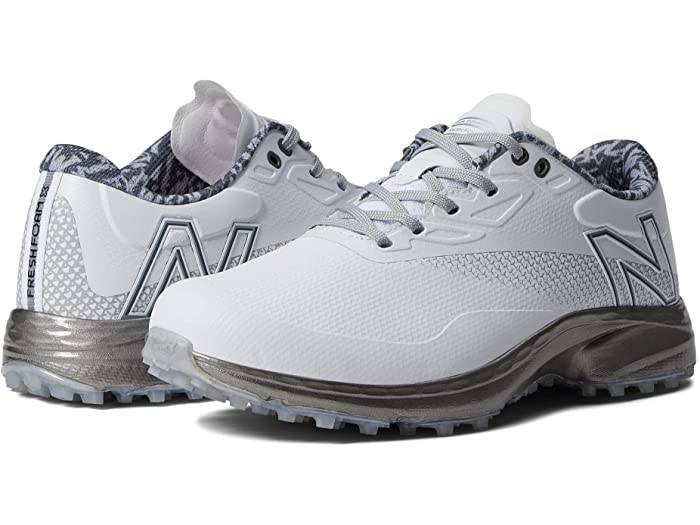 (取寄) ニューバランス ゴルフ メンズ フレッシュ フォーム ディフェンダー ベータ New Balance Golf men Fresh Foam X Defender SL White/Grey