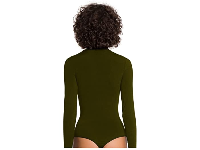 (取寄) ウォルフォード レディース コロラド ストリング ボディスーツ Wolford women Colorado String Bodysuit Dark Earth Green