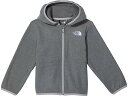 (取寄) ノースフェイス キッズ アウター グレイシャー フルジップ パーカー (インファント) The North Face Kids Glacier Full Zip Hoodie TNF Medium Grey Heather