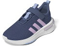 (取寄) アディダス スニーカー キッズ ガールズ レーザー TR23 エル (リトル キッド/ビッグ キッド) 大きいサイズ adidas Kids girls 大きいサイズ adidas Kids Racer TR23 EL (Little Kid/Big Kid) Crew Blue/Bliss Lilac/Blue Dawn