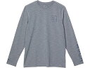 (取寄) ルーカ キッズ ボーイズ ルーカ サーフ シャツ ロング スリーブ (ビッグ キッズ) RVCA Kids boys RVCA Kids RVCA Surf Shirt Long Sleeve (Big Kids) Heather Grey