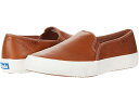 (取寄) ケッズ レディース ダブル デッカー レザー Keds women Double Decker Leather Cognac 1