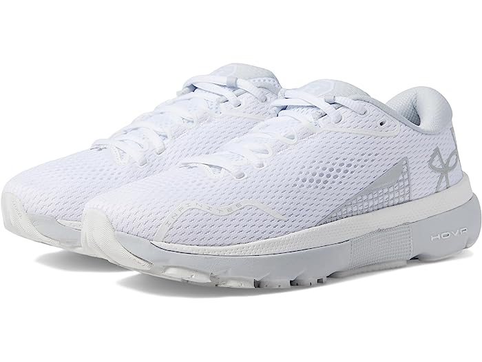 (取寄) アンダーアーマー シューズ レディース ホバー インフィニット 5 Under Armour women Hovr Infinite 5 White/Halo Gray/Metallic Silver