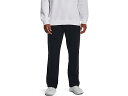 (取寄) アンダーアーマー メンズ ライバル フリース パンツ Under Armour men Rival Fleece Pants Black/White
