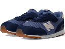 (取寄) ニューバランス キッズ スニーカー ジュニア 子供 靴 ガールズ 515 ニュー-B フック-アンド-ループ New Balance Kids 515 New-B Hook-and-Loop (Infant/Toddler) Nb Navy/Quartz Pink