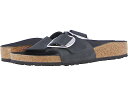 (取寄) ビルケンシュトック レディース マドリッド ビッグ バックル - オイルド レザー Birkenstock women Madrid Big Buckle - Oiled Leather Black Leather