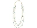 (取寄) ローレン ラルフローレン レディース マルチ ロウ ネックレス LAUREN Ralph Lauren women LAUREN Ralph Lauren Multi Row Necklace Gold/Blue/Pearl