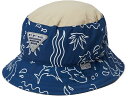 (取寄) コロンビア キッズ キッズ PFG バケット ハット (リトル キッズ/ビッグ キッズ) Columbia Kids kids Columbia Kids PFG Bucket Hat (Little Kids/Big Kids) Carbon Marlin Shores/Ancient Fossil