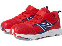 (取寄) ニューバランス キッズ スニーカー ジュニア 子供 靴 フレッシュ フォーム 650v1 バンジー ストラップ New Balance Kids boys Fresh Foam 650v1 Bungee Lace with Top Strap (Infant/Toddler) Team Red/Night Sky