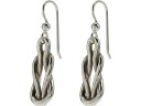 (取寄) ブライトン レディース インターロック ハーモニー フレンチ ワイヤー ドロップ イヤリングス Brighton women Brighton Interlok Harmony French Wire Drop Earrings Silver