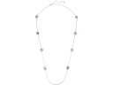 () uCg fB[X yu Eh o[Vu O lbNX Brighton women Brighton Pebble Round Reversible Long Necklace Silver