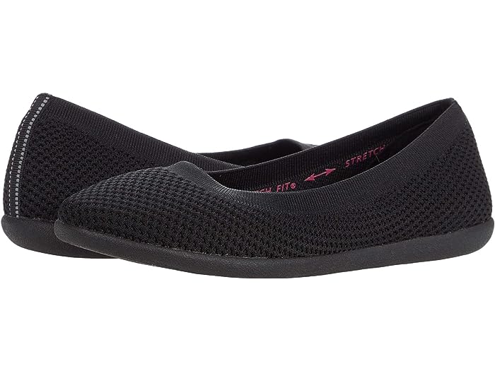 () XPb`[Y fB[X NI X|[c - bg A [u SKECHERS women SKECHERS Cleo Sport - What A Move Black/Black