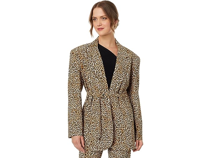 (取寄) ノーマ カマリ レディース オーバーサイズ シングル ブレステッド ジャケット Norma Kamali women Norma Kamali Oversized Single Breasted Jacket BB Leopard