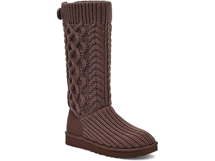 ()  ǥ 饷å ǥ ֥ ˥å UGG women UGG Classic Cardi Cabled Knit Burnt Cedar