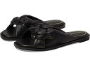 (取寄) コールハーン レディース アニカ ラックス スリップ-オン サンダル Cole Haan women Cole Haan Anica Lux Slip-On Sandal Black Leather