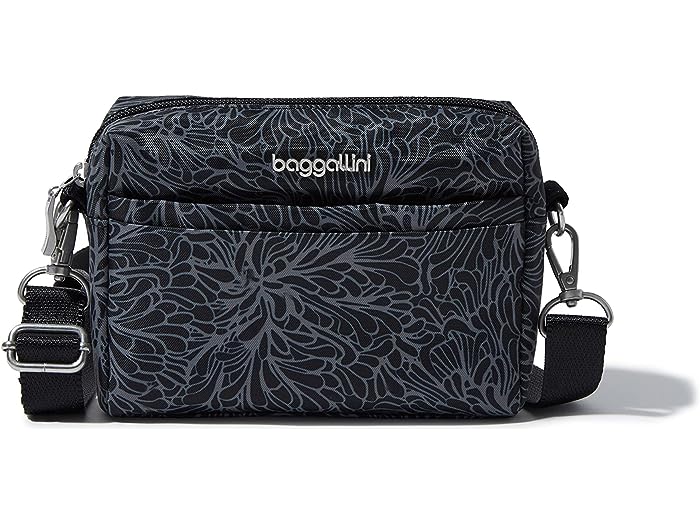 (取寄) バッガリーニ レディース 2イン1 コンバーチブル ベルト バッグ Baggallini women Baggallini 2-in-1 Convertible Belt Bag Midnight Blossom Print