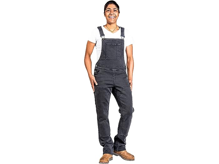 (取寄) ダブテイル ワークウェア レディース フレッシュリー サーマル オーバーオール Dovetail Workwear women Dovetail Workwear Freshley Thermal Overalls Black Thermal Denim