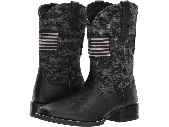 () ꥢå  ݡ ѥȥꥪå Ariat men Ariat Sport Patriot Black Deertan/Black Camo Print