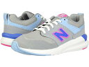 (取寄) ニューバランス ガールズ ユニセックス-チャイルド 009 v1 レース-アップ スニーカー New Balance girls New Balance Unisex-Child 009 V1 Lace-up Sneaker Steel/Peony