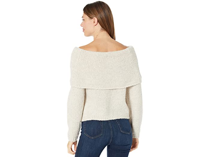 (取寄) ヴィンス オフ ショルダー ウール アンド カシミア ブレンド セーター Vince Off Shoulder Wool and Cashmere Blend Sweater Heather Pearl Oat