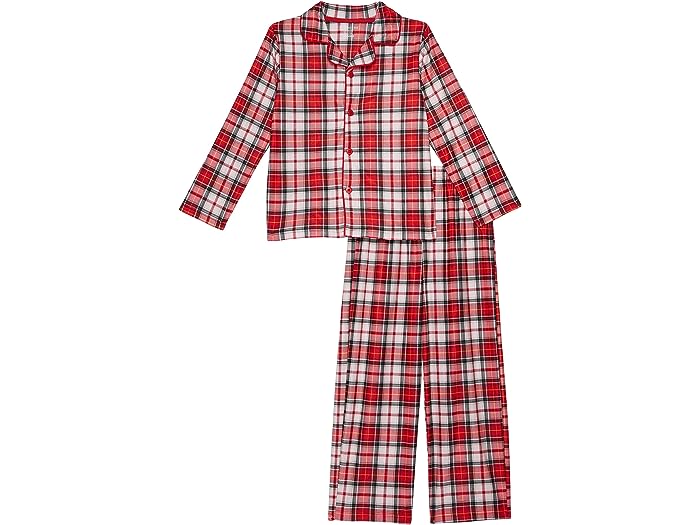 () pW}} LbY vCh NVbN - R[W[ W[W pW} (g LbY/rbO LbY) Pajamarama kids Pajamarama Plaid Classic - Cozy Jersey Pajama (Little Kids/Big Kids) White/Red Plaid