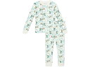 (取寄) エルエルビーン キッズ オーガニック コットン フィッティド パジャマ (トドラー) L.L.Bean kids L.L.Bean Organic Cotton Fitted Pajamas (Toddler) Cream Hiking Animals