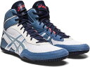 (取寄) アシックス メンズ マットコントロール 3 レスリング シューズ ASICS men ASICS Matcontrol 3 Wrestling Shoe White/Storm Blue