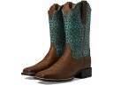 (取寄) アリアット レディース ラウンド アップ ワイド スクエア トゥ ウェスタン ブーツ Ariat women Round Up Wide Square Toe Western Boots Old Earth(4)