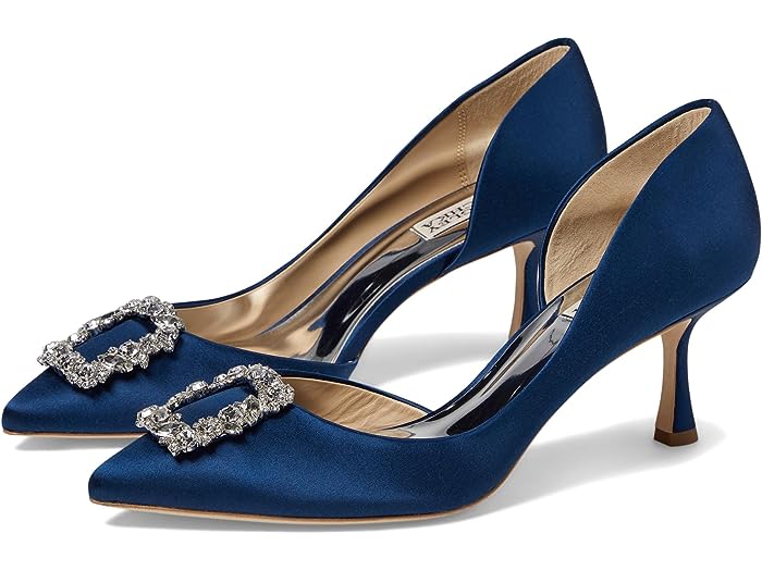 () Хå꡼ߥ奫 ǥ եӥ  Badgley Mischka women Fabia II Navy