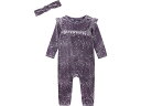 (取寄) アンディ＆エヴァンキッズ ガールズ ワンピース W/ ヘッドバンド (インファント) ANDY & EVAN KIDS girls ANDY & EVAN KIDS One-Piece w/ Headband (Infant) Purple Space