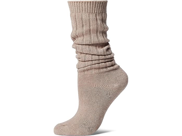 楽天スウィートラグ（取寄） スキン レディース オーガニック コットン カシミア スラウチ ソックス Skin women Skin Organic Cotton Cashmere Slouch Socks Clay