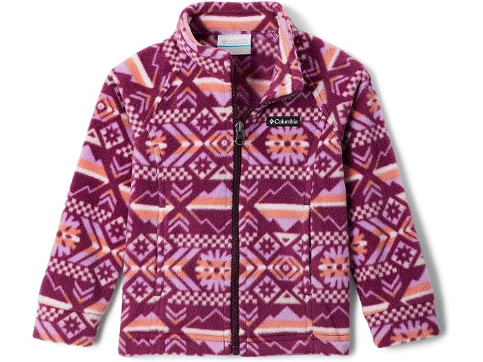 (取寄) コロンビア キッズ ガールズ ベントン スプリングス リ プリンテッド フリース (トドラー) Columbia Kids girls Columbia Kids Benton Springs II Printed Fleece (Toddler) Marionberry Checkered Peaks