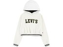 (取寄) リーバイス キッズ ガールズ ハイライズ プルオーバー ブーディ (ビッグ キッズ) Levi's Kids girls Levi's Kids High-Rise Pullover Hoodie (Big Kids) Antique White