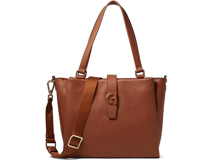 (取寄) コールハーン レディース エッセンシャル キャリーオール サッチェル Cole Haan women Cole Haan Essential Carryall Satchel British Tan